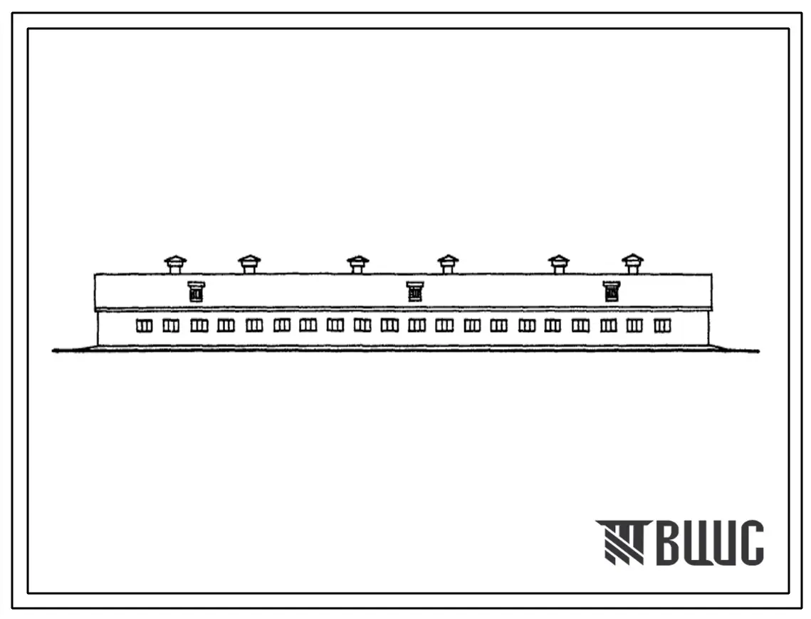 Типовой проект 802-74 Свинарник контрольного откорма на 200 голов.