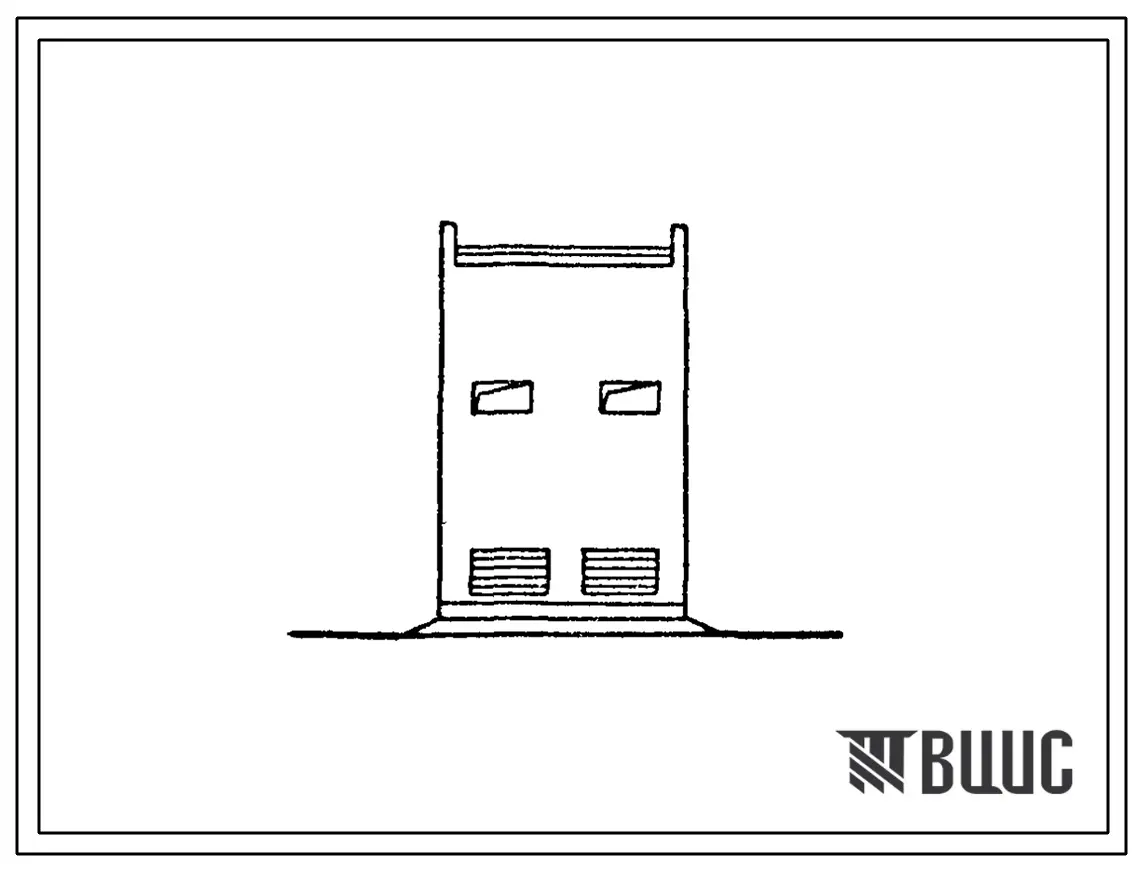Типовой проект 407-3-515.88 Трансформаторная подстанция с четырьмя воздушными вводами 10(6) кВ на два трансформатора мощностью до 2x400 КВа. Тип В-42-400 М5