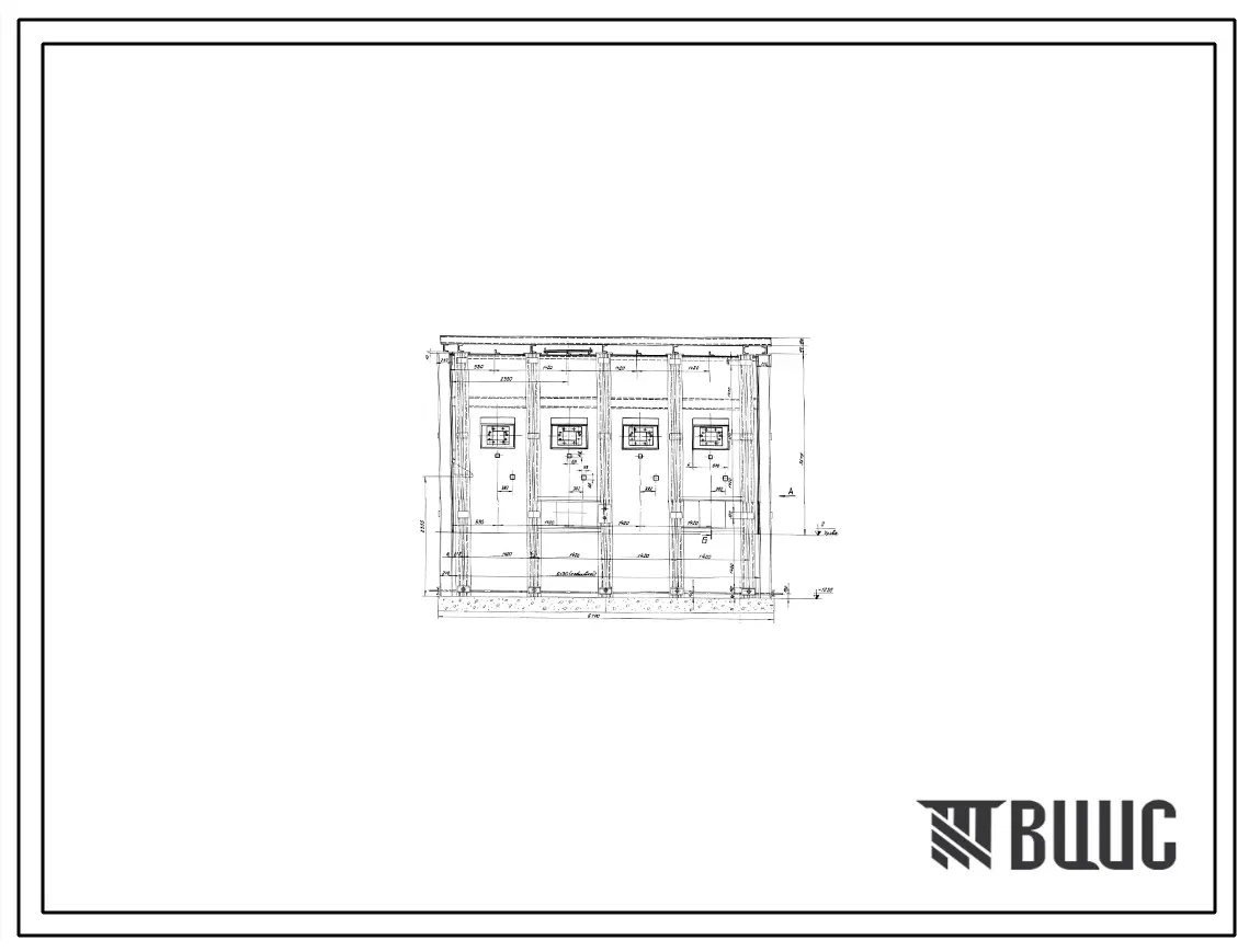 Проект ТРЭ5598 Печь термическая с выкатным подом размерами 2х5,2 м с искусственной рециркуляцией печной атмосферы на газе (резерв мазут)