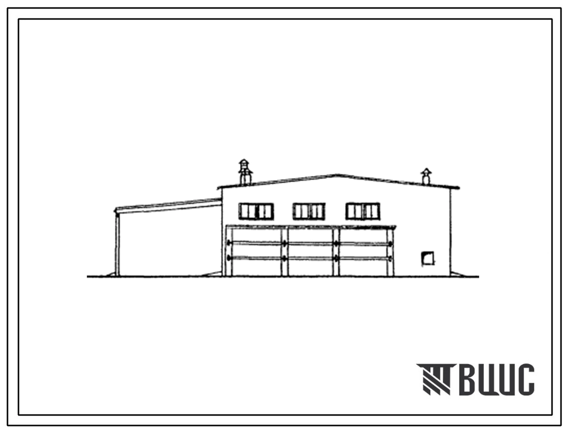 Типовой проект 801-67 Кормоприговотельный цех для ферм крупного рогатого скота на 800-1000 голов.(Для 4 проектно-строительной зоны).