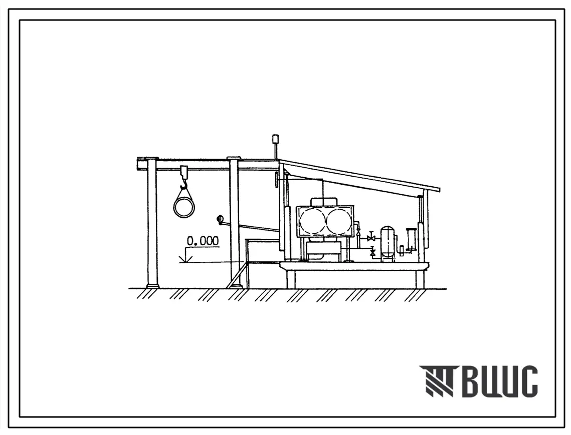 Типовой проект 402-11-0132.86 Блоки приготовления и дозирования ингибитора коррози БДИ-М2