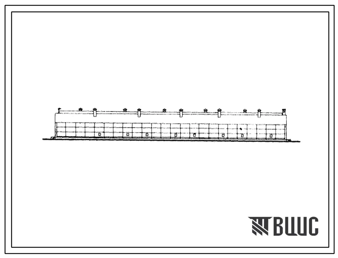 Типовой проект 805-275 Птичник для откорма 4500 индюшат от 56 до 120 дней.