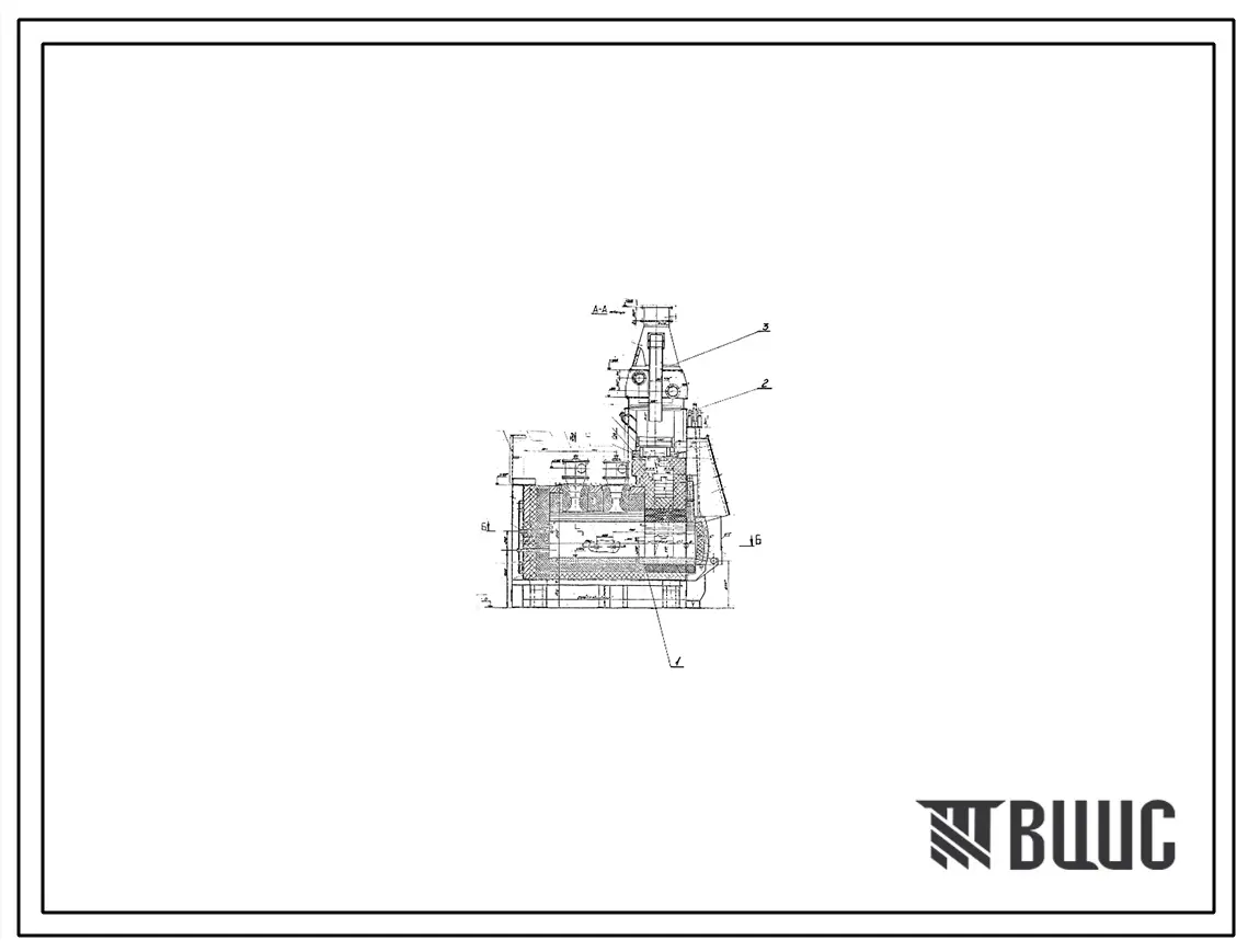 Проект 39124 Печь нагревательная двухкамерная размерами пода 2х(1,392х1,74) м на газе