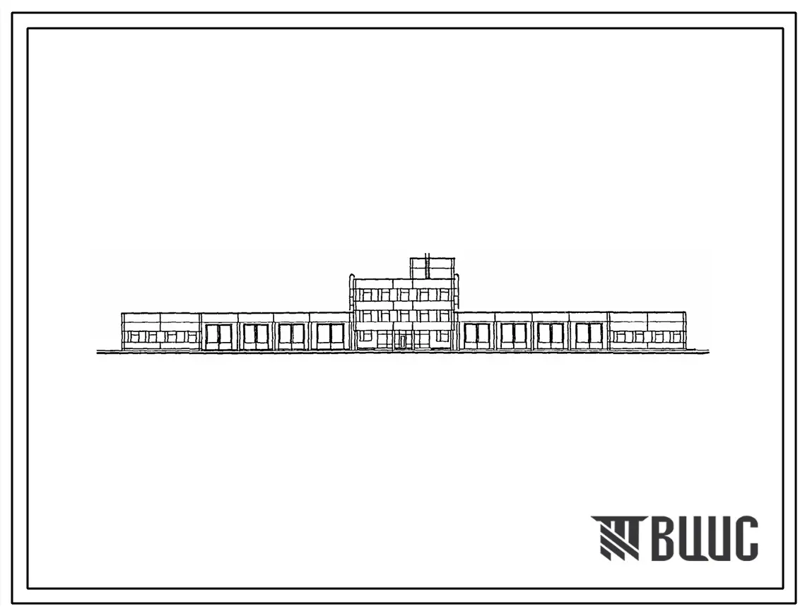 Типовой проект 416-6-36.89 ПОЖАРНОЕ ДЕПО НА 8 АВТОМОБИЛЕЙ БЕЗ ЖИЛЫХ ПОМЕЩЕНИЙ (КАРКАС СБОРНЫЙ ЖЕЛЕЗОБЕТННЫЙ, СТЕНЫ ИЗ ПАНЕЛЕЙ).