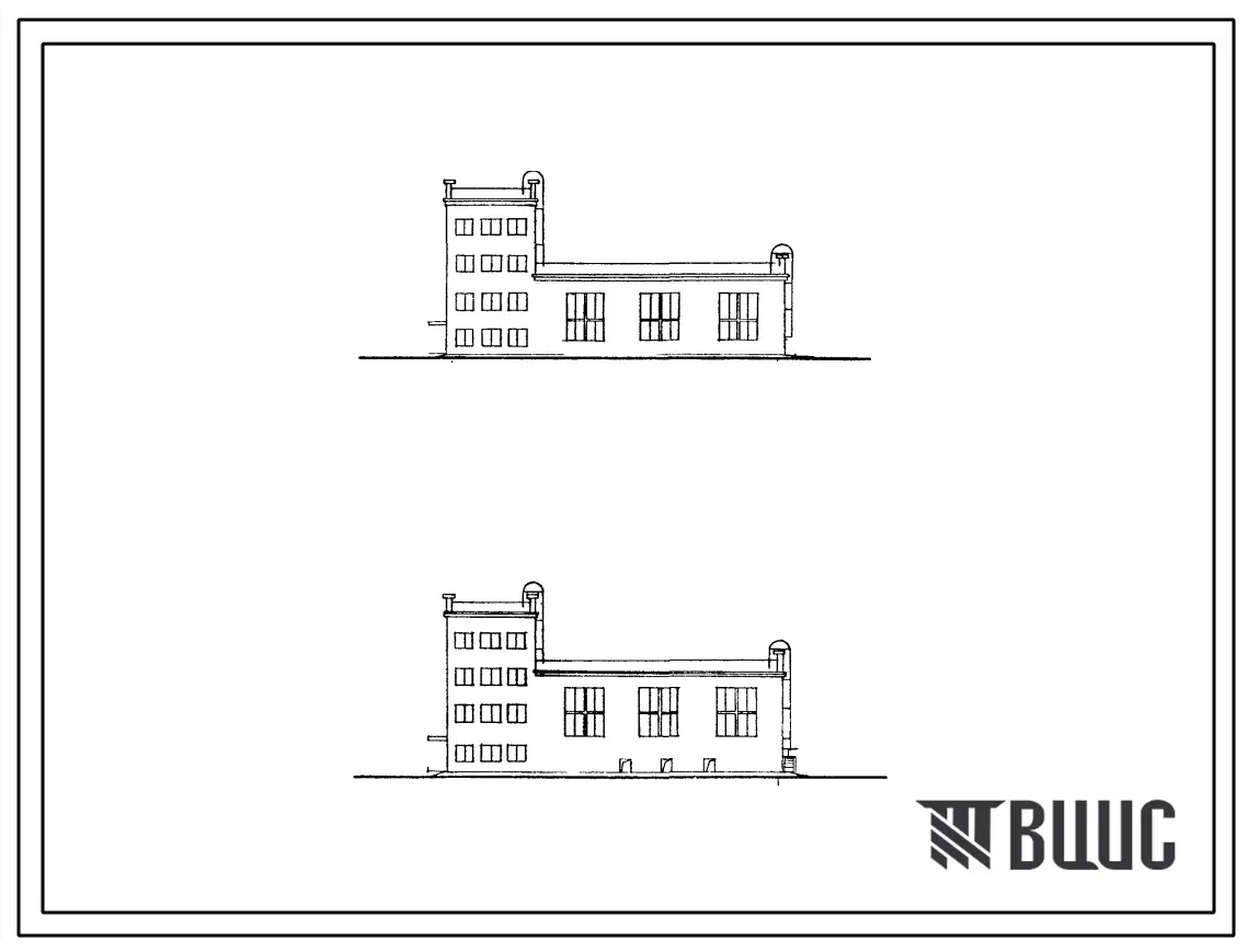 Типовой проект 902-2-37 Здание решеток с тремя механическими граблями (800х1400 мм) при уровне пола в помещении решеток на 0,0; 1,0; 2,0; 3,0; 4,0 и 5,0 м выше уровня земли. Пропускная способность 40-80 тыс.м?/сутки.