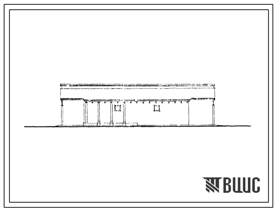 Типовой проект 813-167 Зернохранилище на 500 т.