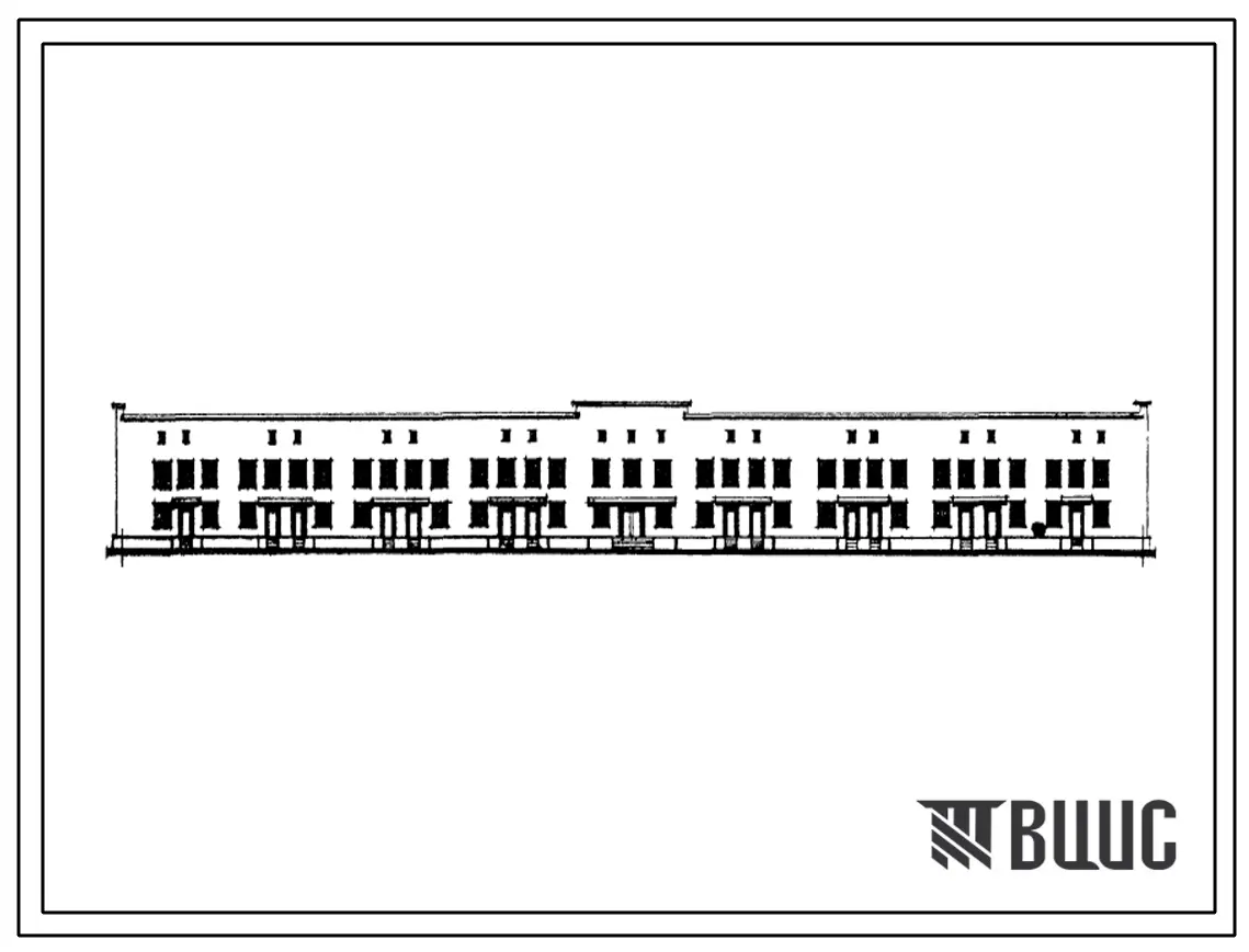 Типовой проект 254-1-8с Главный корпус детской инфекционной больницы на 120 коек. Для строительства во II, III и IV строительно-климатических зонах, в районах над горными выработками, с сейсмичностью 7-8 баллов.