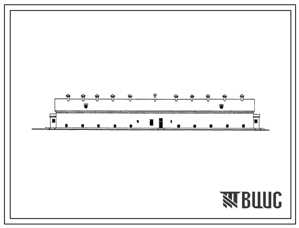 Типовой проект 805-131 Птичник для выращивания 29 тыс. молодняка кур от 61 до 140 дней в клеточных батареях типа «КБА-4».