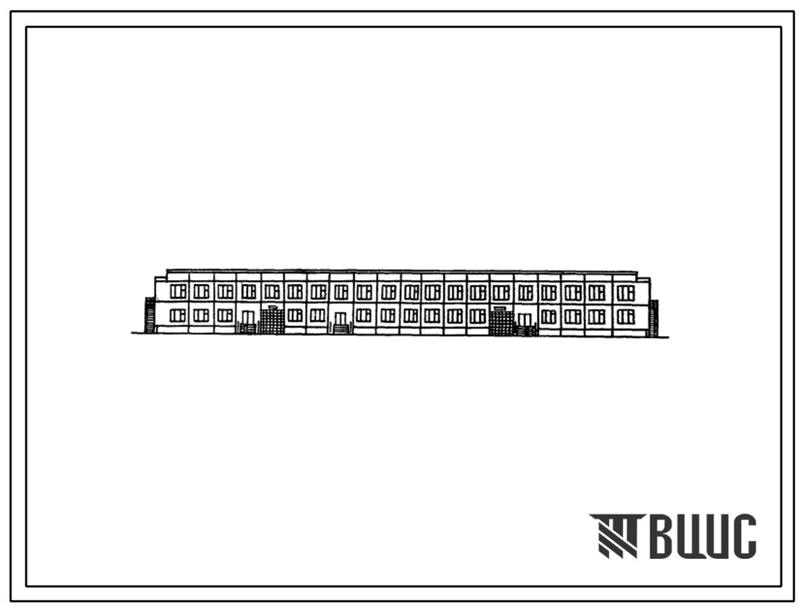 Типовой проект 211-1-207 Детские ясли-сад на 140 мест универсального назначения. Для строительства в 1В климатическом подрайоне, 2 и 3 климатических районах