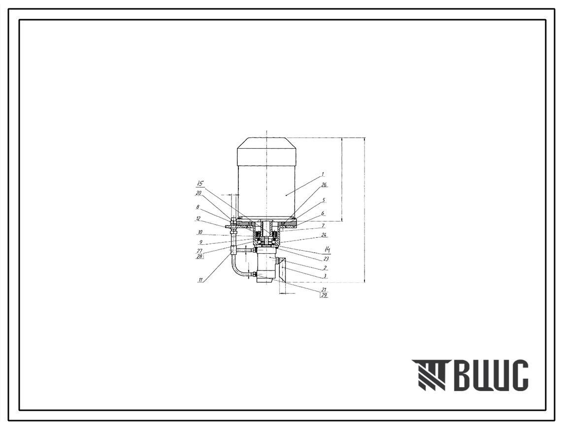 Шифр С1200.200.00 Агрегат насосный С1200.200.00