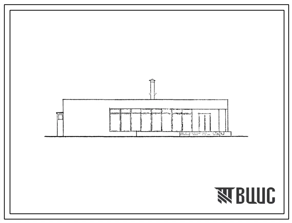 Типовой проект 254-8-1с Сельская аптека III категории со стенами из кирпича, с количеством рецептов от 100000 до 150000 в год. Для строительства в районах с сейсмичностью 7-8 баллов. (Для 1 и 3 проектно-строительных зон).