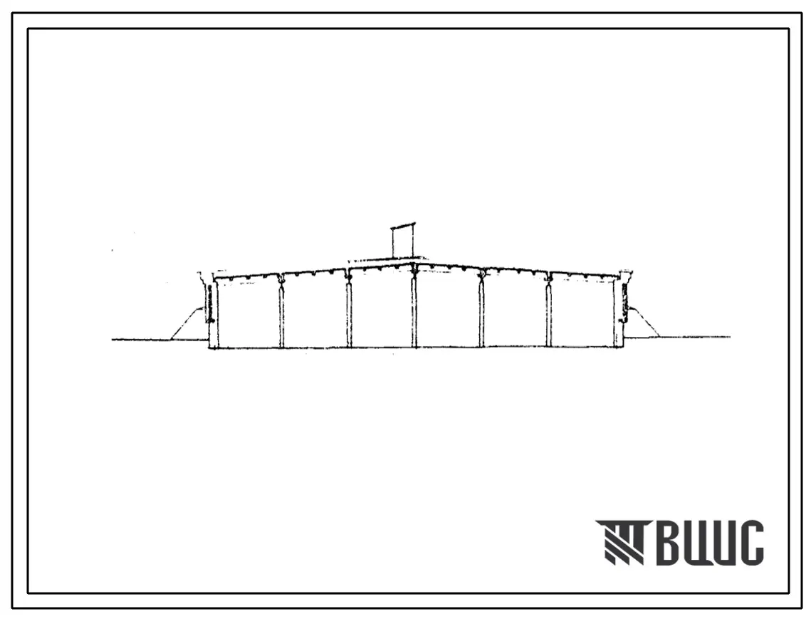 Типовой проект 813-15 Секционное хранилище семенного картофеля емкостью 2000 тонн с активной вентиляцией