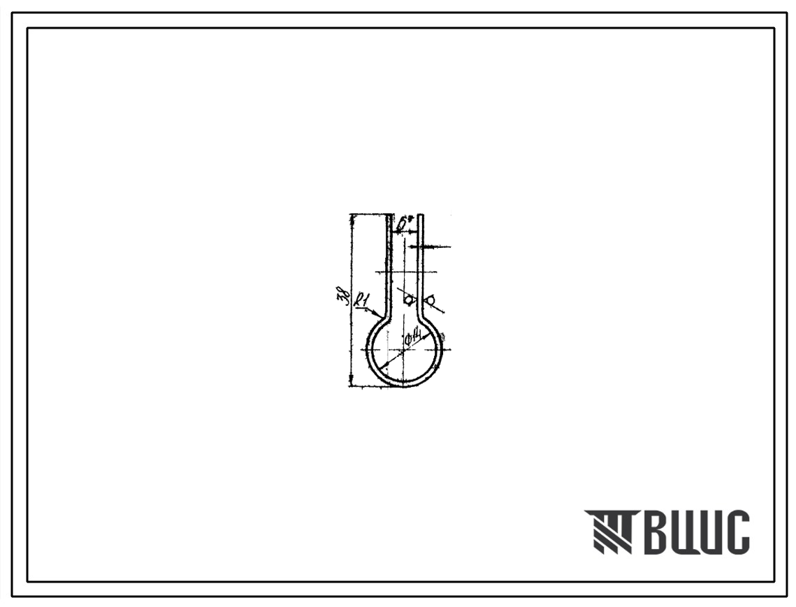 Шифр Г48-8Г662.521.000.00 Хомут Г48-8Г662.521.000.00