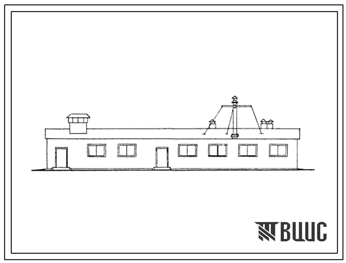 Типовой проект 801-52 Доильная на 32 станка типа «Елочка» с пунктом искусственного осеменения