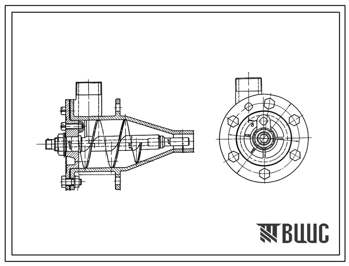Проект Н5608 Горелка плоскопламенная ГППС-1 для природного газа