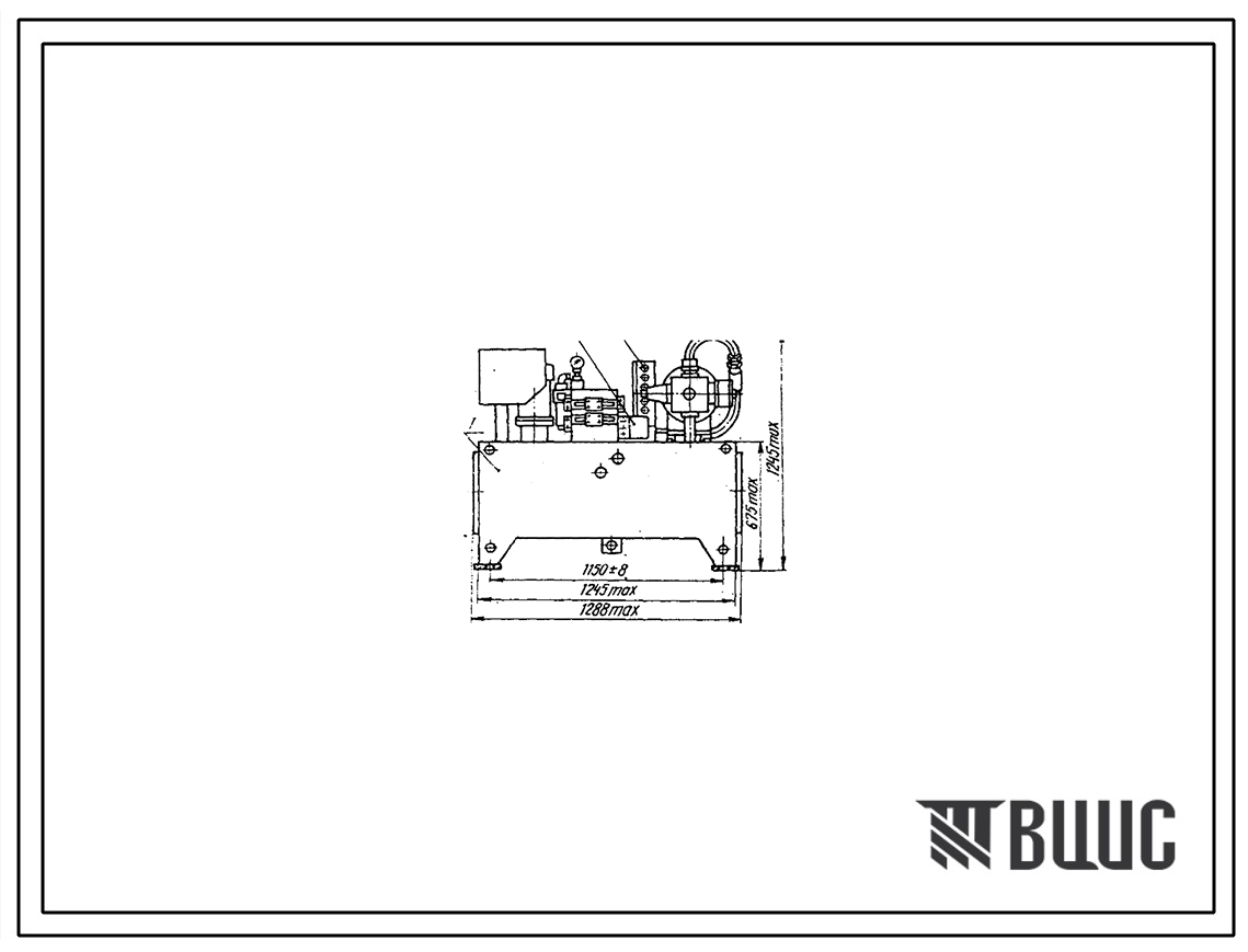 Шифр РГ48-3Д722-02.00.000 РЭ Комплектный гидропривод РГ48-3Д722-02