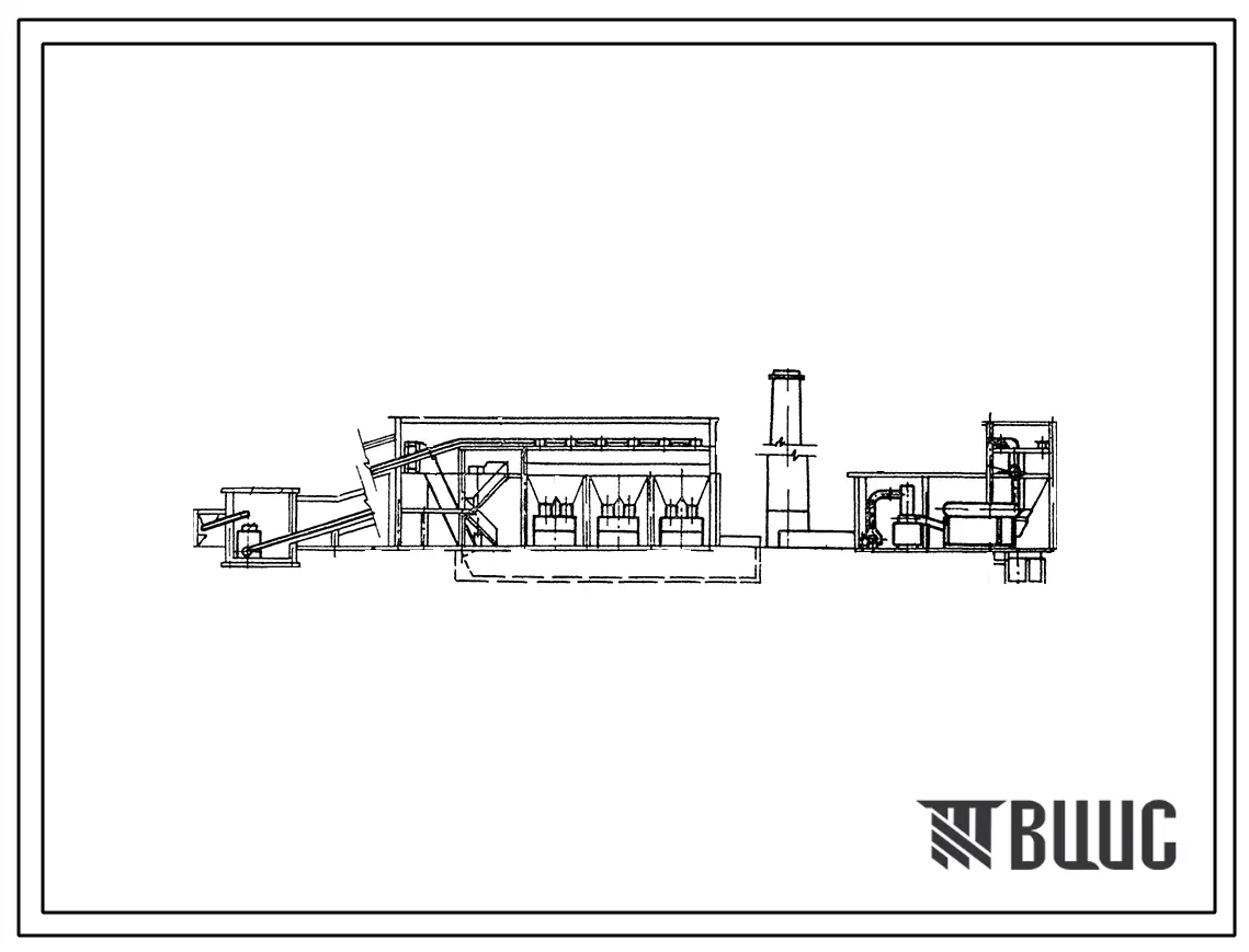 Типовой проект 4-18-745 Котельная с тремя котлами ДКВР-6,5-13 с топками ПМЗ-ЛЦР, топливо каменный и бурый угли (Тип 1 Котельная отопительная с закрытой схемой теплоснабжения; Тип 1а Котельная отопительная с открытой схемой теплоснабжения; Тип 2 Котельная
