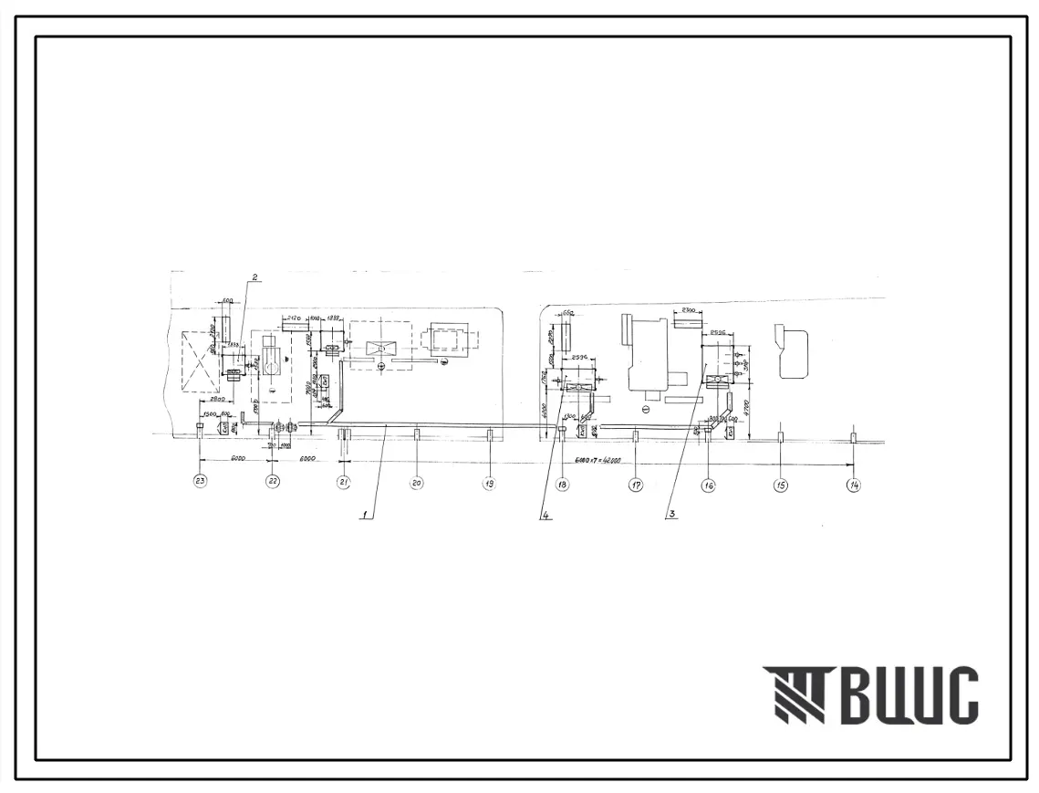 Проект 11464.08 Печное хозяйство цеха в осях 14-23 ряда "Б"