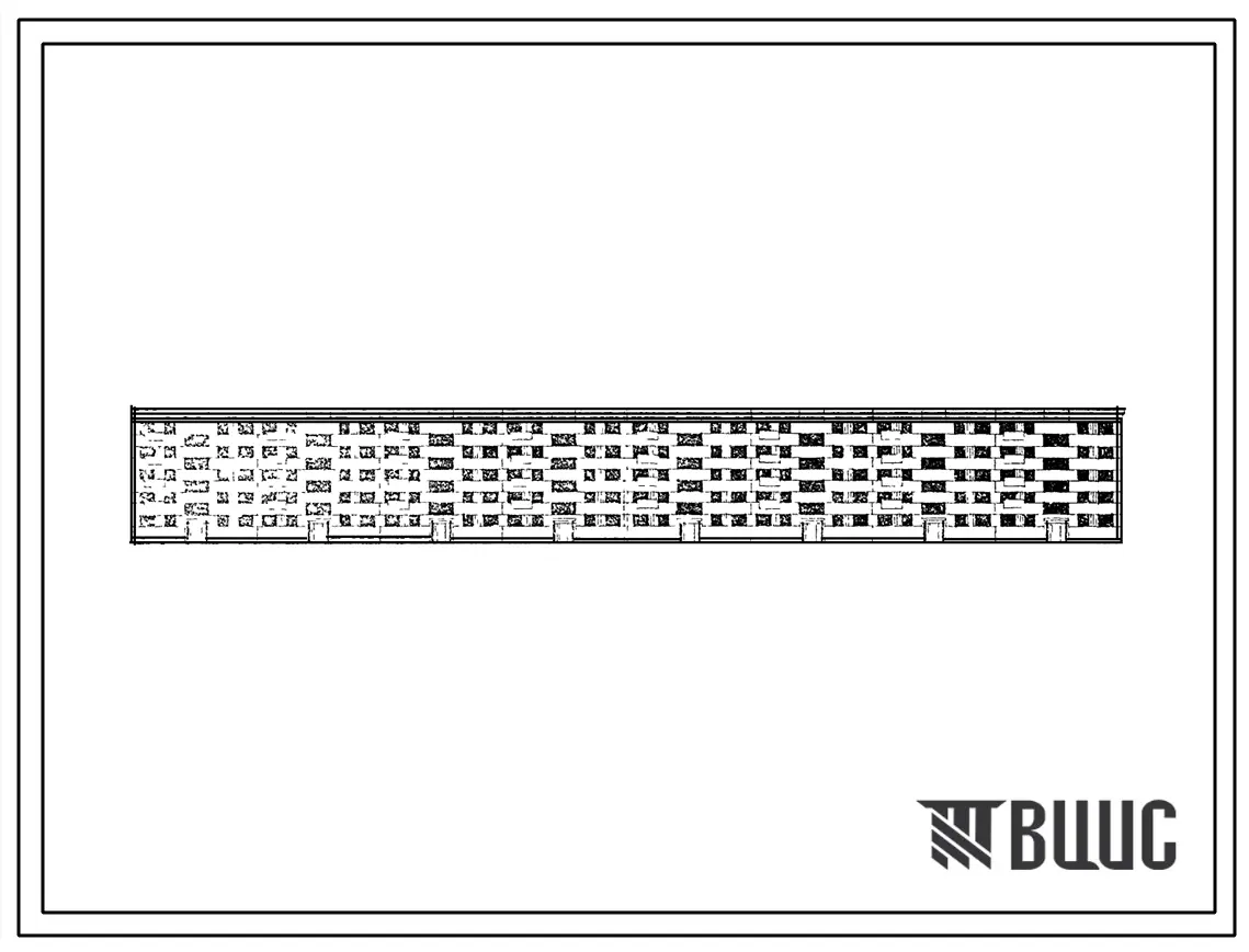 Типовой проект 1-467А-6 Пятиэтажный восьмисекционный крупнопанельный жилой дом на 120 квартир.
