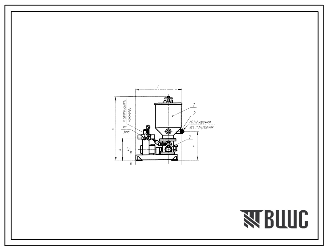 Шифр ССД0160-2.00.000ПС; ССД0630-2.00.000ПС Станции смазочные двухмагистральные ССД0160-2, ССД0630-2