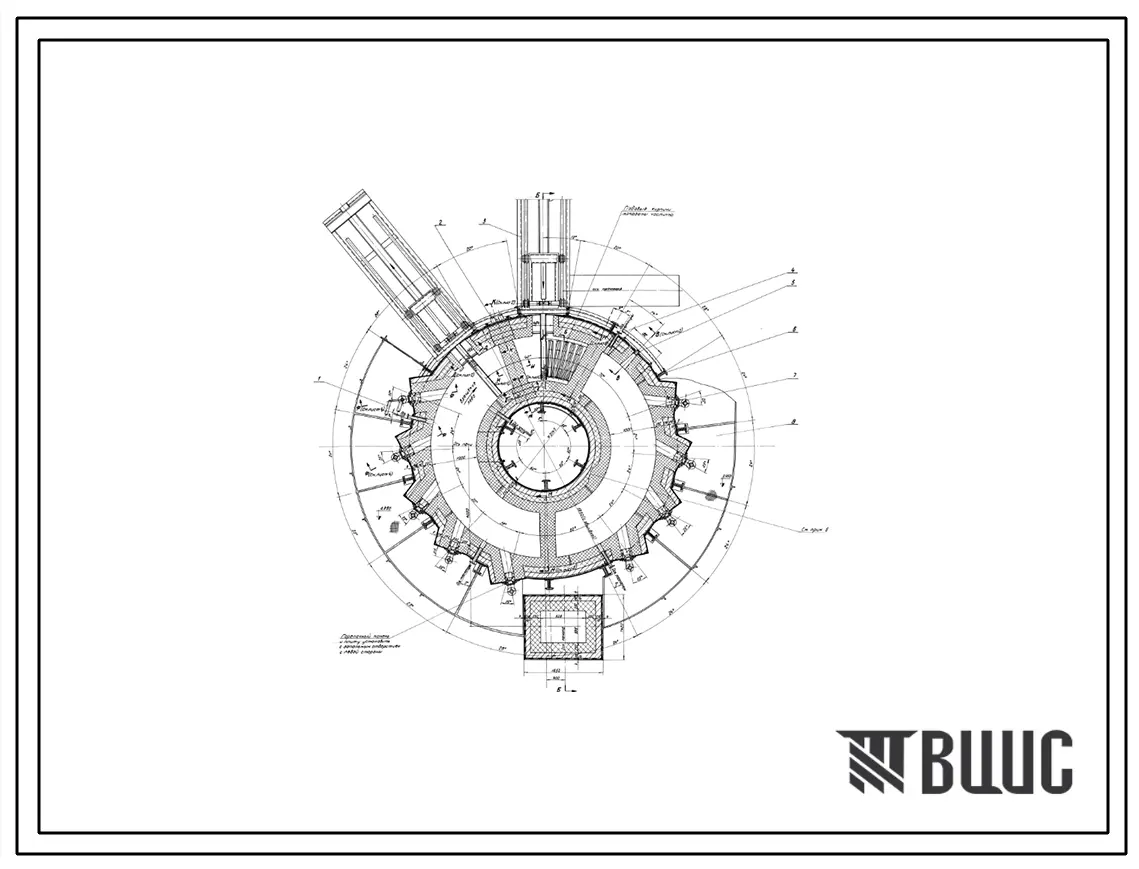 Проект 32912 Печь нагревательная 2 пода=5м шириной пода 1м на газе