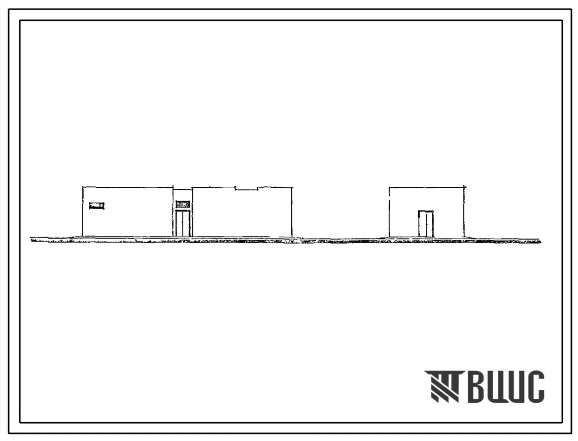 Типовой проект 501-4-27.87 Трансформаторная подстанция 1x400–1x250 кВА для линии автоблокировки (вариант с блоками питания)
