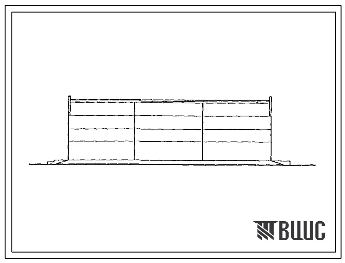 Типовой проект 904-1-84.90 Компрессорная станция отдельно стоящая на 4-5 компрессоров ВШВ-2,3/230 (каркасно-панельный вариант)