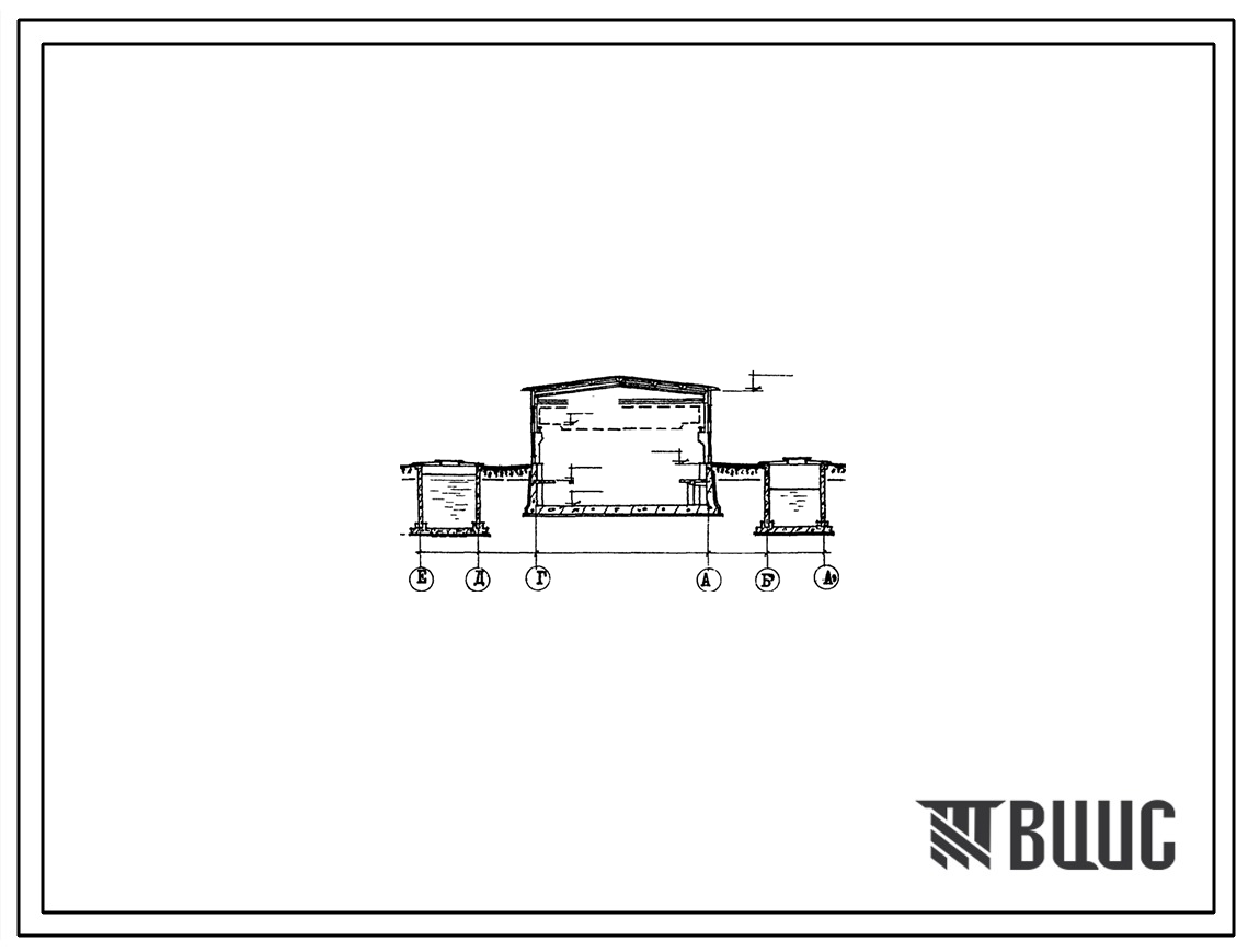 Типовой проект 901-2-35 Насосная станция оборотного водоснабжения производительностью 20000 м3/час с двумя группами насосов