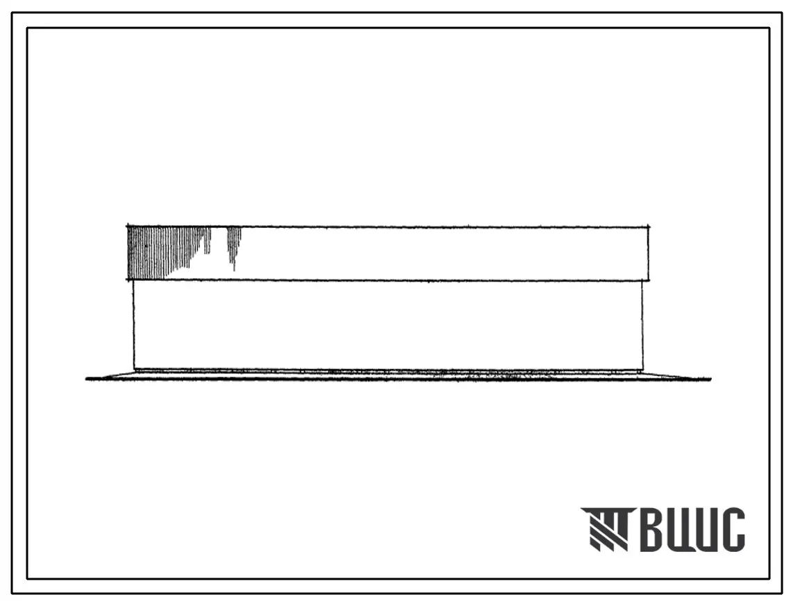 Типовой проект 817-66 Сарай для хранения подстилочного торфа емкостью 200т.