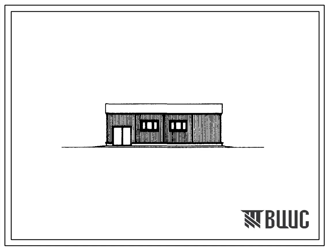 Типовой проект 709-43 Склад для хранения сплавного такелажа емкостью 200 т.