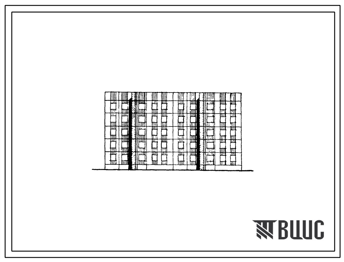 Типовой проект 78-01 Пятиэтажная блок-секция рядовая с торцевыми окончаниями на 30 квартир (однокомнатных 1А-10, 1Б-2; двухкомнатных 2Б-8, трехкомнатных 3Б-10). Для строительства во 2А климатическом подрайоне в г.Североморске и пунктах побережья Баренцева