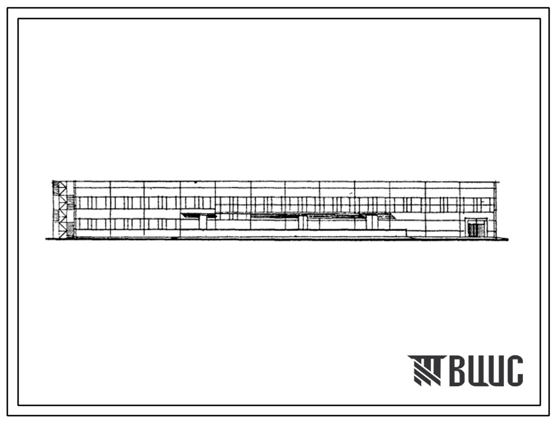 Типовой проект 405-4-10 Цех наполнения баллонов пропускной способностью 150 м?/час аргона со складом емкостью до 1000 баллонов.