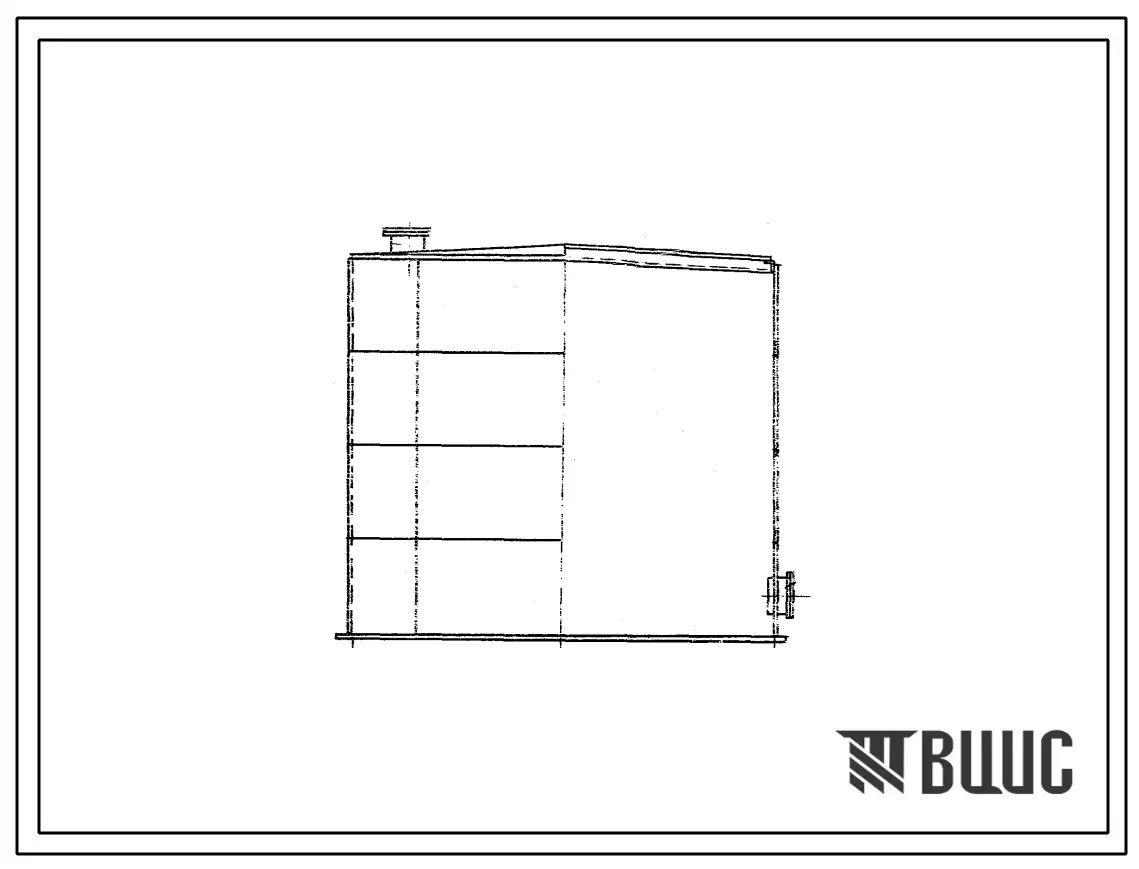 Типовой проект 705-6-4с.83 Резервуар вертикальный для неагрессивных химических продуктов емкостью 200 м3
