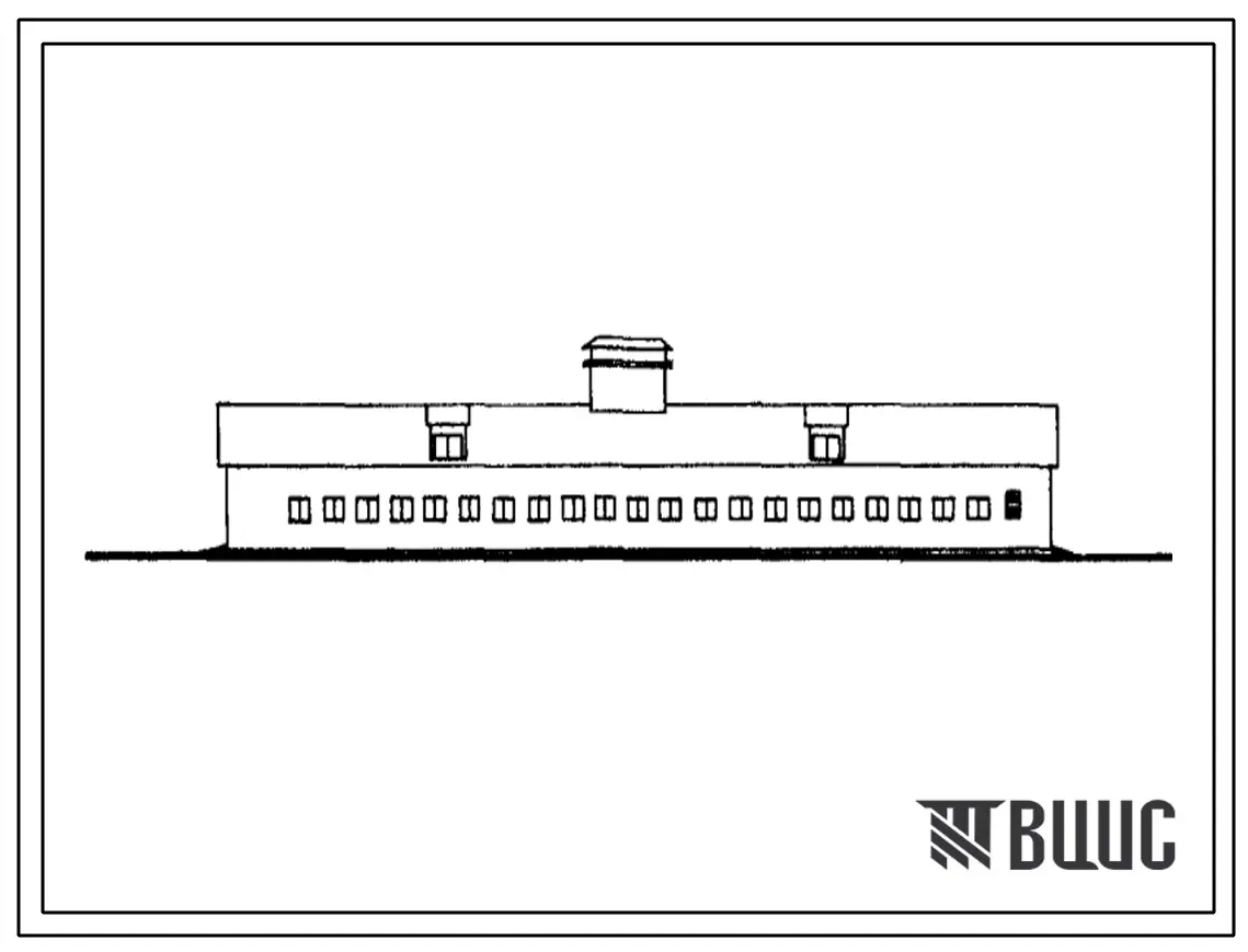 Типовой проект 802-56 тип 4 Свинарник на 200 легкосупоросных маток. Для строительства в районах с расчетной наружной температурой -10, -20, -30 и -40 0С.