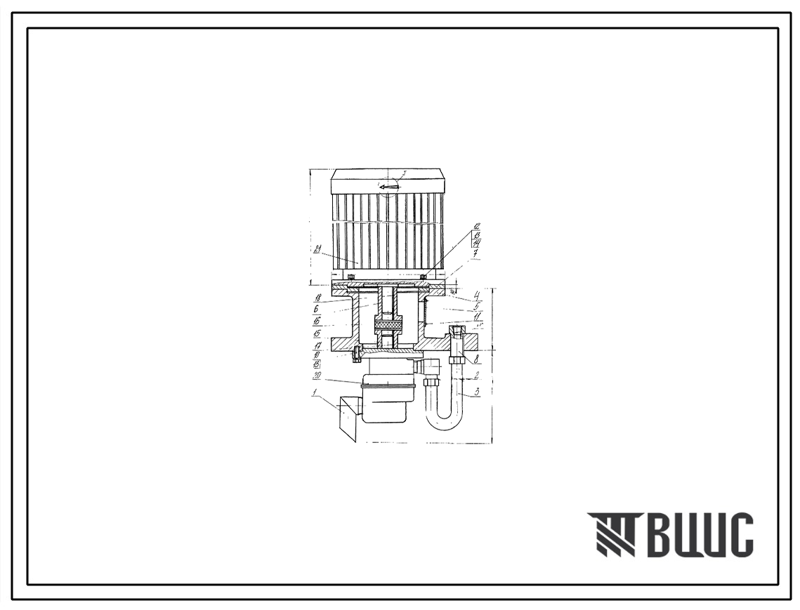 Шифр С160.Гр250.400.000 Агрегат насосный С160.Гр250.400.000