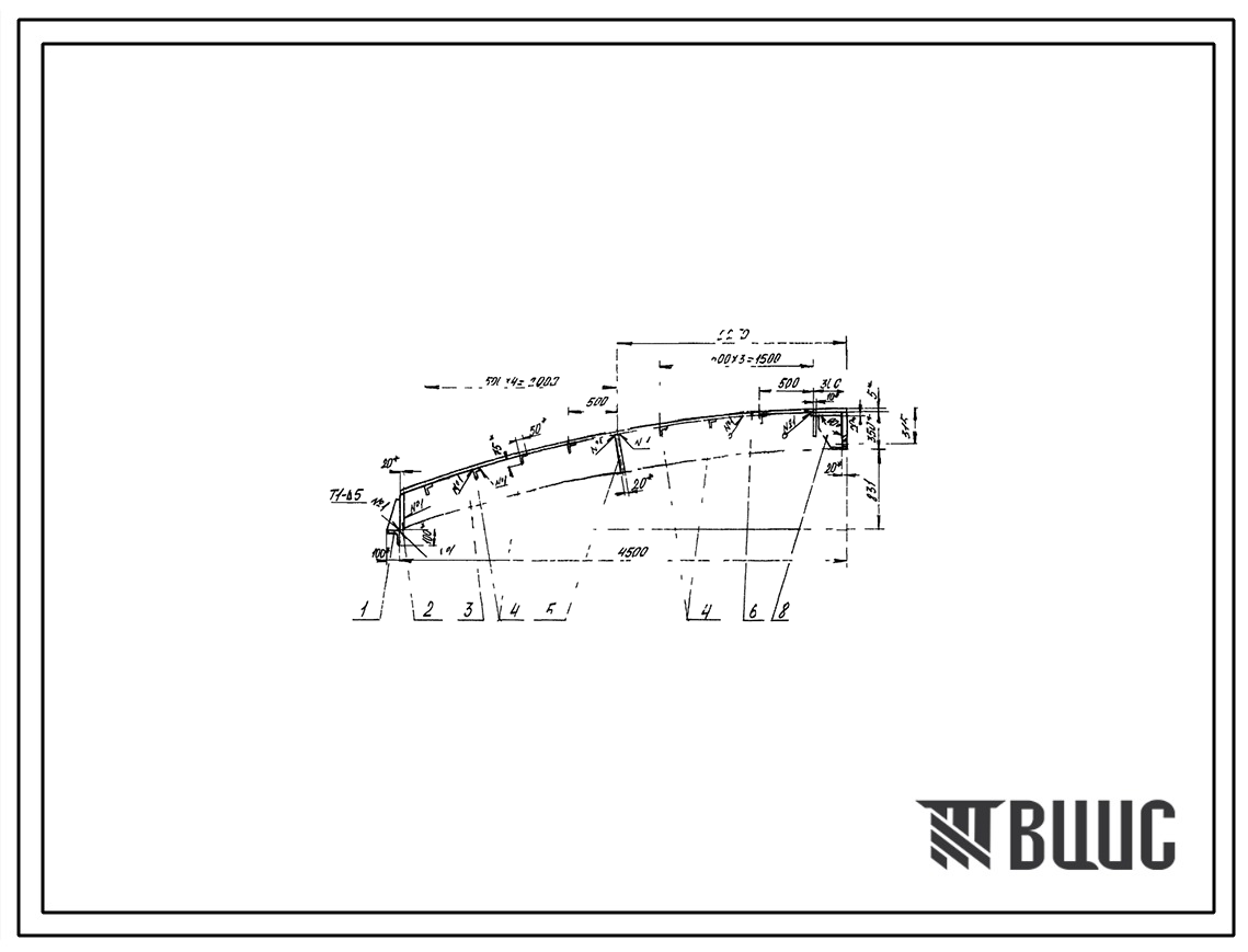 Шифр МП-10.000 Пролет моста МП-10.000