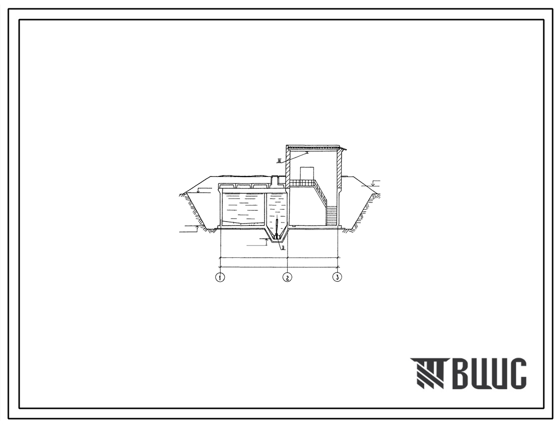 Типовой проект 901-3-154 Сооружения для повторного использования воды после промывки фильтров для станции очистки воды поверхностных источников с содержанием взвешенных веществ до 2500 мг/л производительностью 1,6–3,2 тыс. м3/сут