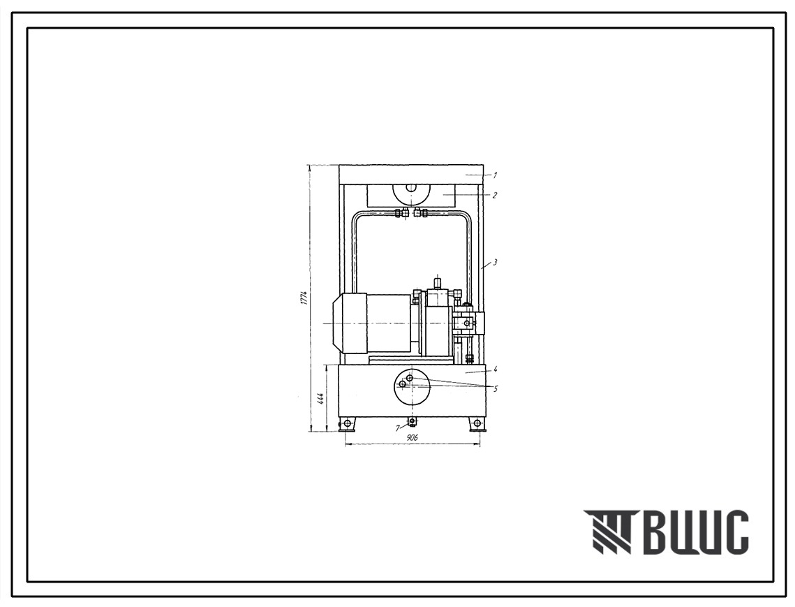 Шифр 3С160.Б.РГ1.16.63,5.30-1.2.4 Насосная установка 3С160.Б.РГ1.16.63,5.30-1.2.4