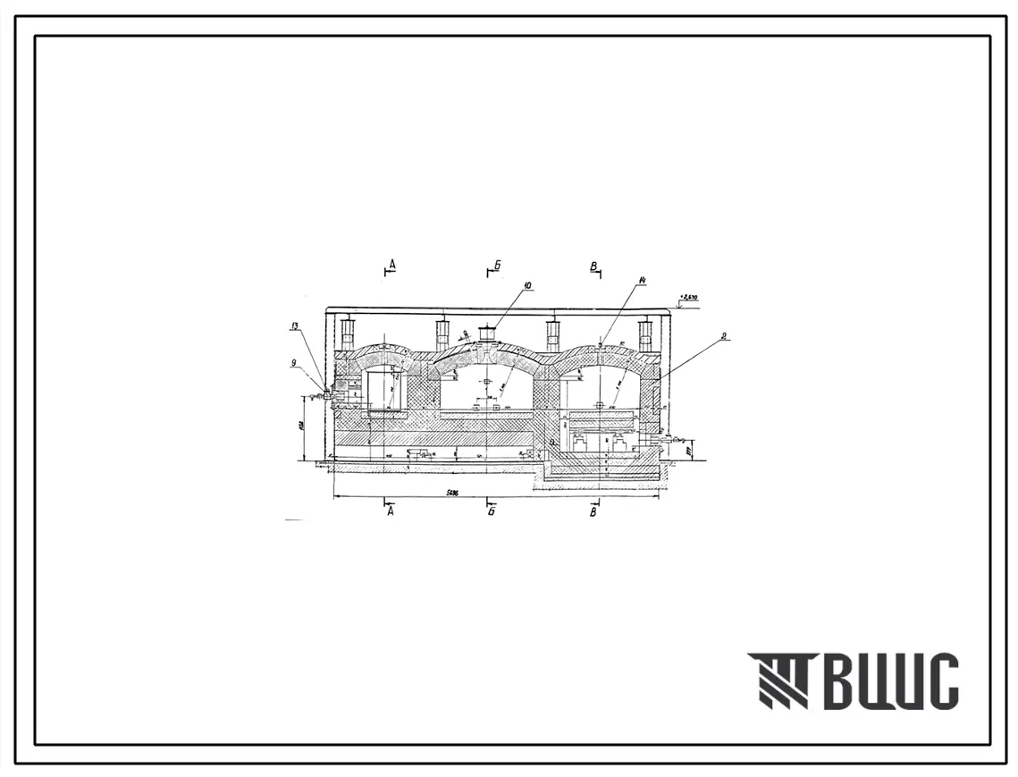 Проект 11789.05 Печь нагревательно-термическая трехкамерная на газе