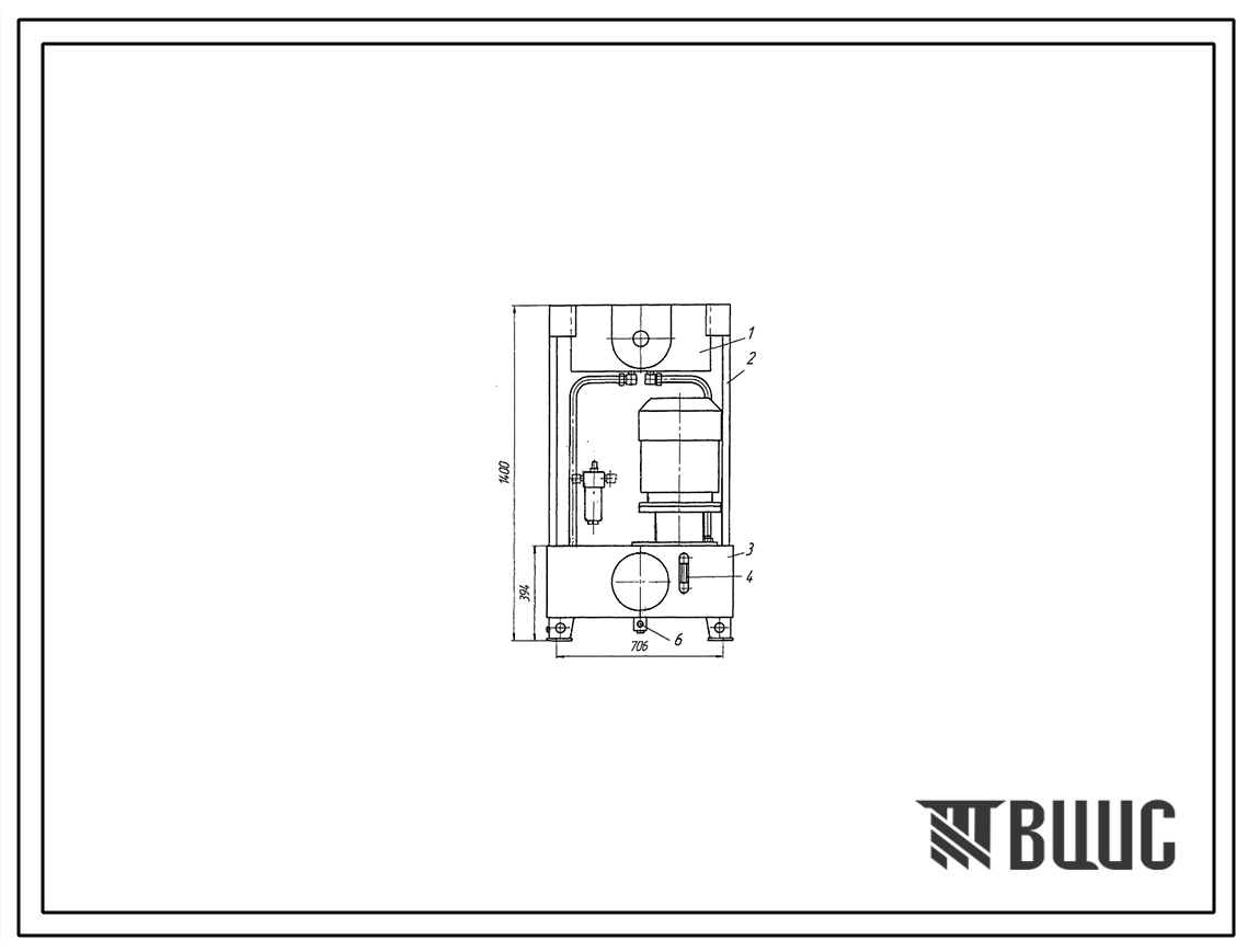 Шифр 1С160.А.В.1 Насосная установка 1С160.А.В.1