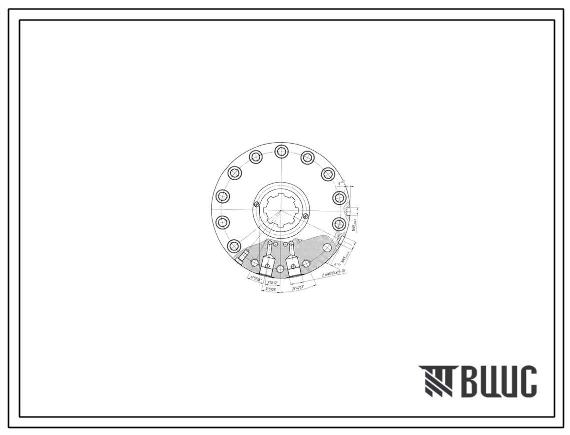 Шифр ГВР-6300-00.000 Гидровращатель ГВР-6300-00.000