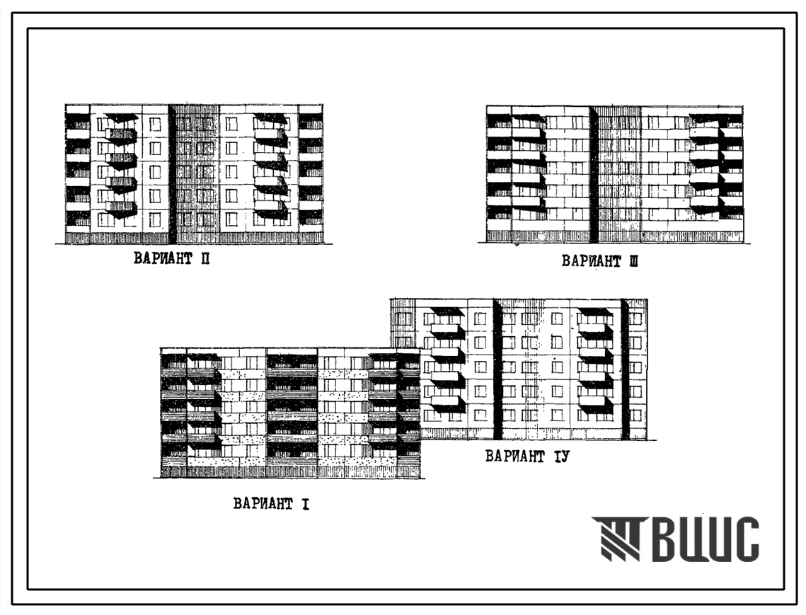 Типовой проект 75-04  Пятиэтажная рядовая блок-секция на 30 квартир (двухкомнатных 2Б-30). Для строительства в 1В, 2Б, 2В, 2Г, 3А и 3В климатических подрайонах.