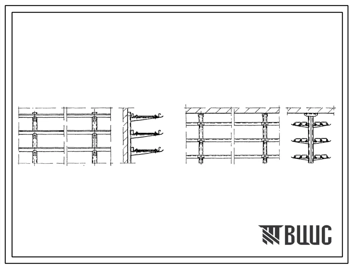 Серия ЭК-07-10 Прокладка кабелей во взрывоопасных установках (на лотках). Материалы для проектирования.
