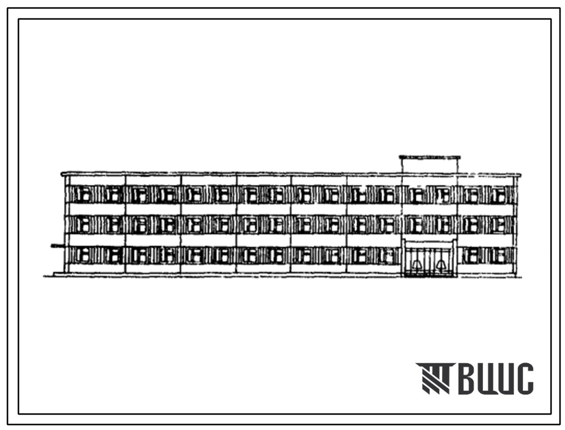 Типовой проект 402-11-77 Производственное здание УБР. Здания и сооружения производственной базы УБР на 20 действующих буровых установок