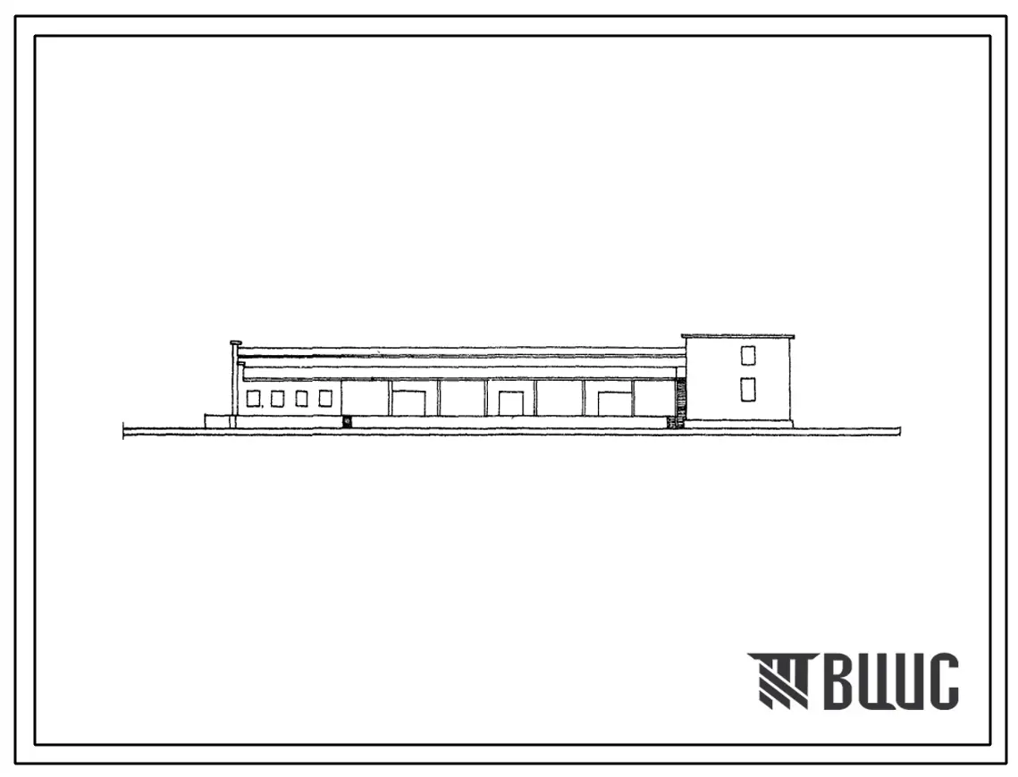 Типовой проект 701-4-6 Холодильник распределительный одноэтажный общего назначения емкостью 1500т.
