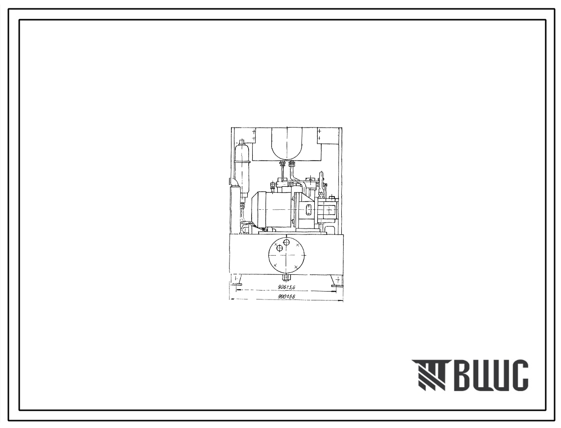 Шифр ТУ2-053-1757-85 Станция гидропривода типа УРГ48-84
