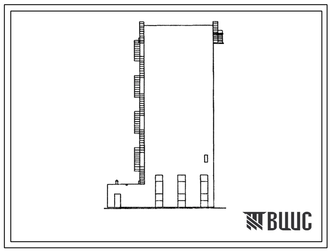 Типовой проект 802-6-3 Кормосмесительная сектора репродукции свиноводческого комплекса со складом комбикормов емкостью 180 т