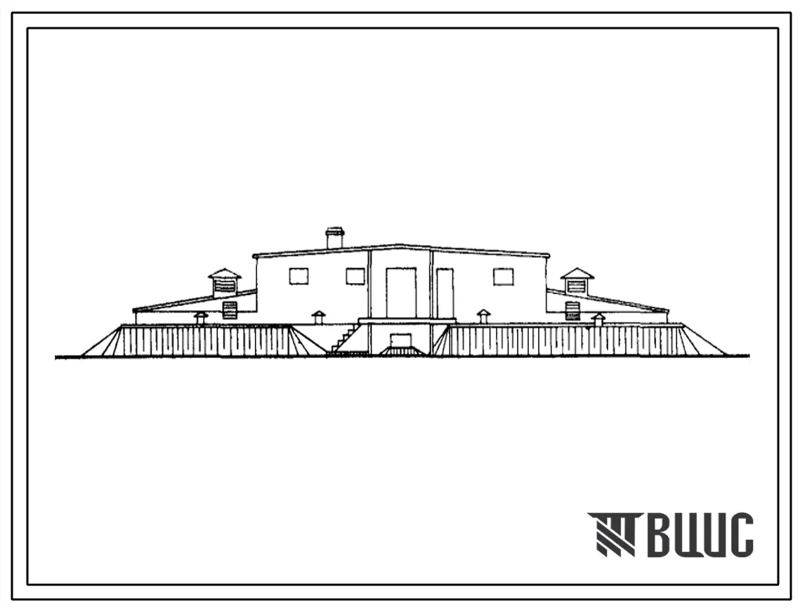Типовой проект 813-55 Фруктохранилище на 50 т. Для строительства в районах с расчетной наружной температурой -30 и -40?С.