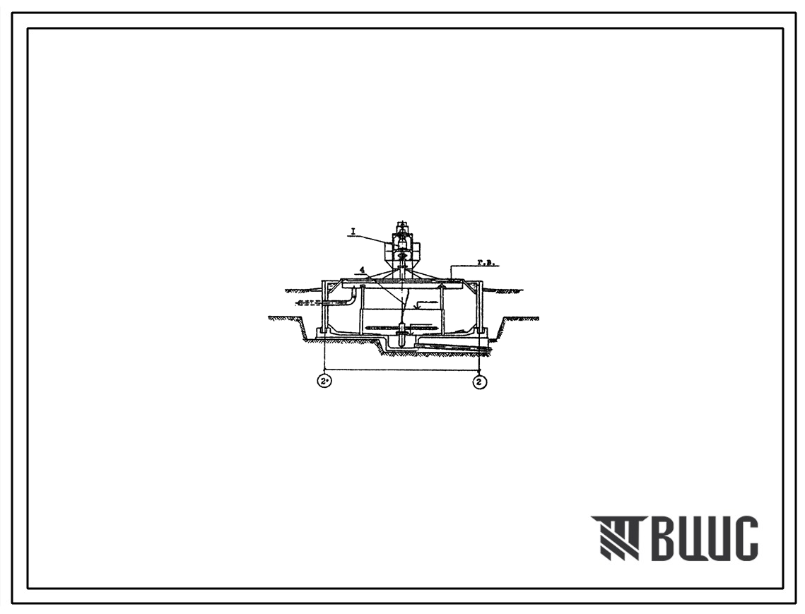Типовой проект 902-2-422.86 Флотатор для доочистки нефтесодержащих сточных вод производительностью 300 куб.м/ч из сборного железобетона