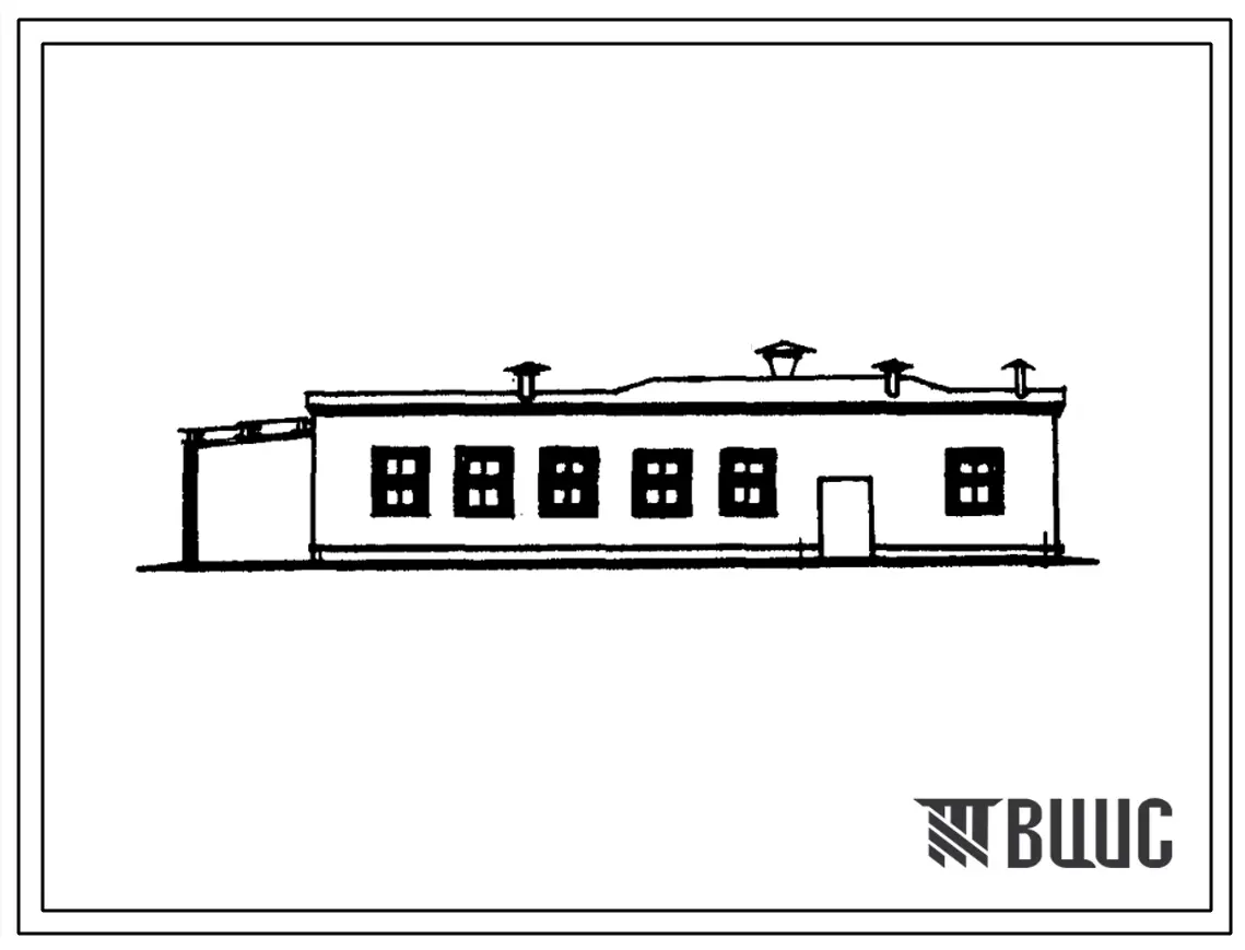 Типовой проект 814-19 Пункт охлаждения, сепарирования молока и выработки цельномолочной продукции мощностью 7,5 т в смену. Для строительства в районах с расчетной наружной температурой -20, -30 0С.
